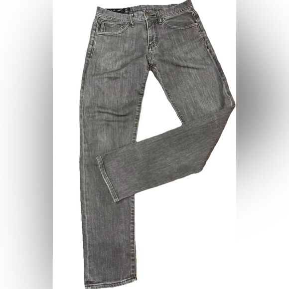 Armani Exchange Gray Wash Stretch Jeans 30x31 Straight Fit Modern Classic Men’s - Picture 2 of 12